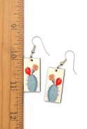 Vintage Cactus Earrings